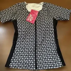 新品未使用PIKO ラッシュガード 9M ブラック 総柄のサムネイル