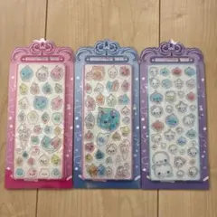 しずくちゃん、あわわちゃんアクリルシール3枚セット