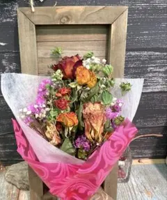 말린 꽃 꽃다발