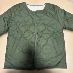 オリーブグリーン キルティングジャケット