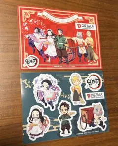 鬼滅の刃×ピザーラ　オリジナルシール&ジッパーバッグ（伊之助セット）
