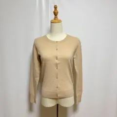 ★UNIQLO 유니클로 캐시미어 100% 크루넥 가디건 S