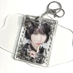 62 トレカケース　トレカキーホルダー　レジンデコ　y2k バレエコア