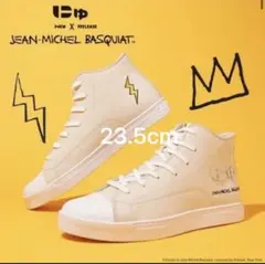 新品 『にゅ×バスキア』限定 コラボ BASQUIAT スニーカー 26.5cm 