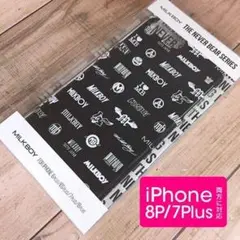 MILK BOY iPhone8P/7Plus スマホケース 黒 3506のサムネイル