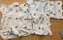 スワドル　ベビー　メッシュ　5枚セット　M l