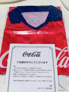 Coca-Cola コカコーラ 応援ユニフォーム 非売品 KOR(韓国)
