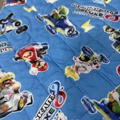 スーパーマリオ　キルティング生地