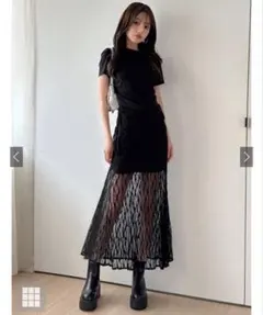 GRL jm025 レースマーメイドスカート