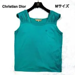 クリスチャンディオール タンクトップ◎キャミソール バラ 総柄 美品 
