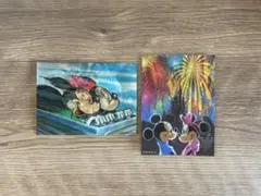 未使用⭐︎東京ディズニーランド 3Dポストカード 2枚セット