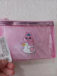 おぱんちゅうさぎ ミニポーチ ピンクのサムネイル