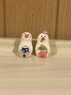 コンコンブル　文鳥　抹茶ケーキ　日本茶文鳥