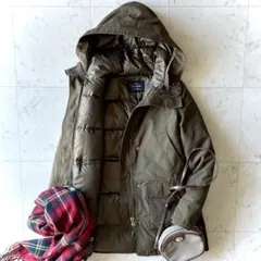 う*ゆ様 美品 グリーンレーベルリラクシング 撥水マウンテンダウンコート カーキ