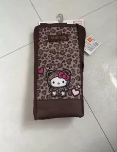 キティ 保冷バッグ アベイル ヒョウ柄 レジカゴバッグ エコバッグ 収納