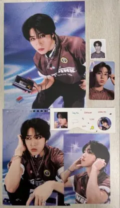 【匿名発送】スキズ 本国 シーグリ 2025 封入 ハン 6点セット