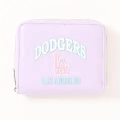新品　財布 MLB　パステルカラー ラウンドジップウォレット レディース　キッズ