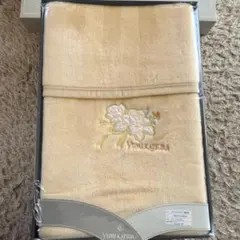 YUMI KATSURA アクリルマイヤー敷き毛布 140cm X 240cm