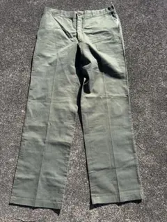 チノパン　ミリタリー　カーキ