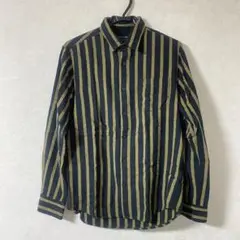 【試着のみ】ストライプシャツ（ナノユニバース）