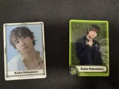 Travis Japan中村海人プラスティックフォトカード２枚セット