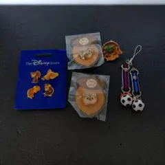 匿名配送】チップとデール ピンズ りんごモチーフ - メルカリ