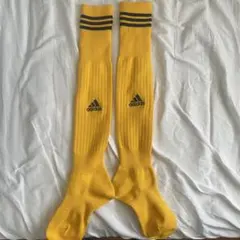 adidasサッカーソックス イエロー