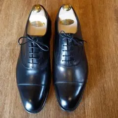 新品　EDWARD GREEN チェルシー　ストレートチップ ブラック 8.5のサムネイル