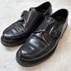 プラダPRADA ローファー　ブラック　サイズ7 1/2 イタリア製のサムネイル