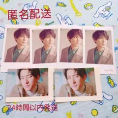 向井康二 チェキ風カード、ステッカーセット