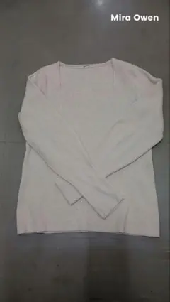 【着痩せ】Mila Owen スクエアネック ニット 09WNT204161