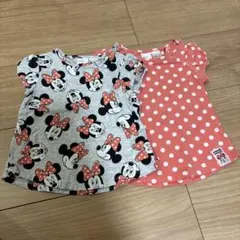 H&M ミニーマウス Tシャツ 2枚セット