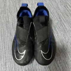 NIKE AIR ZOOM サッカースパイク ブラック ブルー　21cm