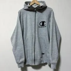 70s 80s チャンピオン champion ジップアップ パーカー グレー