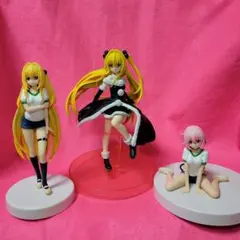 ToLOVEる(とらぶる)ダークネス　フィギュア 　モモ&ヤミ　おまけ黒サンタ