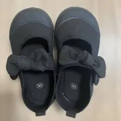 リボン付きブラックフォーマルシューズ 16.0cm