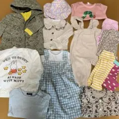 90cm 女の子　ベビー服まとめ