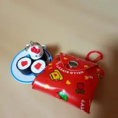 A*c様 ハローキティ 寿司型キーホルダーとコインケースセット