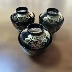 漆器 椀 蓋付き 紅梅椀 5客セット 梅文様 平安象彦 木箱付き 漆器 椀 蓋付き 紅梅椀 5客セット 梅文様 平安象彦 木箱付き - メルカリ