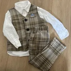 ブリーズ　BREEZ フォーマル(ベストとショートパンツ、シャツの3点セット)