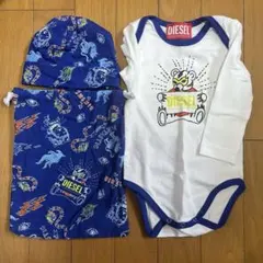 【新品未使用】DIESEL 4点セット　出産祝い　ベビー　3ヶ月〜6ヶ月