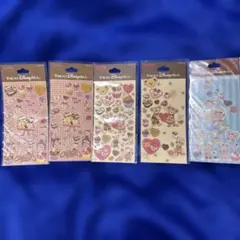 東京ディズニーシー　ダッフィー　シール　ステッカー　5枚セット