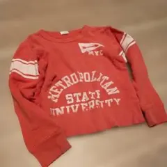 F.O.KIDS エフオーキッズ　トレーナー 130 ユーズド加工　古着好き