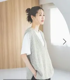 未使用　GLOBAL WORK　 フェザータッチベストセットTシャツ