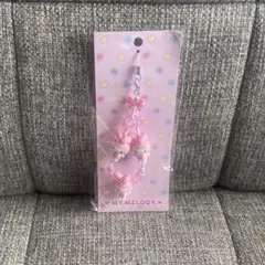 《新品》サンリオ マイメロディ マイメロ ストラップ トキメキぽっぷビーズ