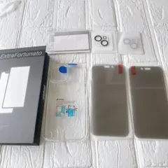 iPhone 15 クリアケース ガラスフィルム 覗き見防止 レンズカバー