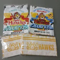 福岡ダイエーホークス ソフトバンクホークス手ぬぐい 4枚セット