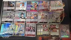 ワンピースカード　赤黒コビー　デッキ　リーダーパラレル