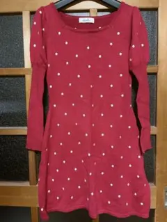 dazzlin ワンピース　ドット柄