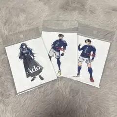 Ado × adidas サッカー日本代表 限定ステッカーアウェイ - メルカリ